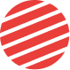 FT GR Red Animated Striped Circle